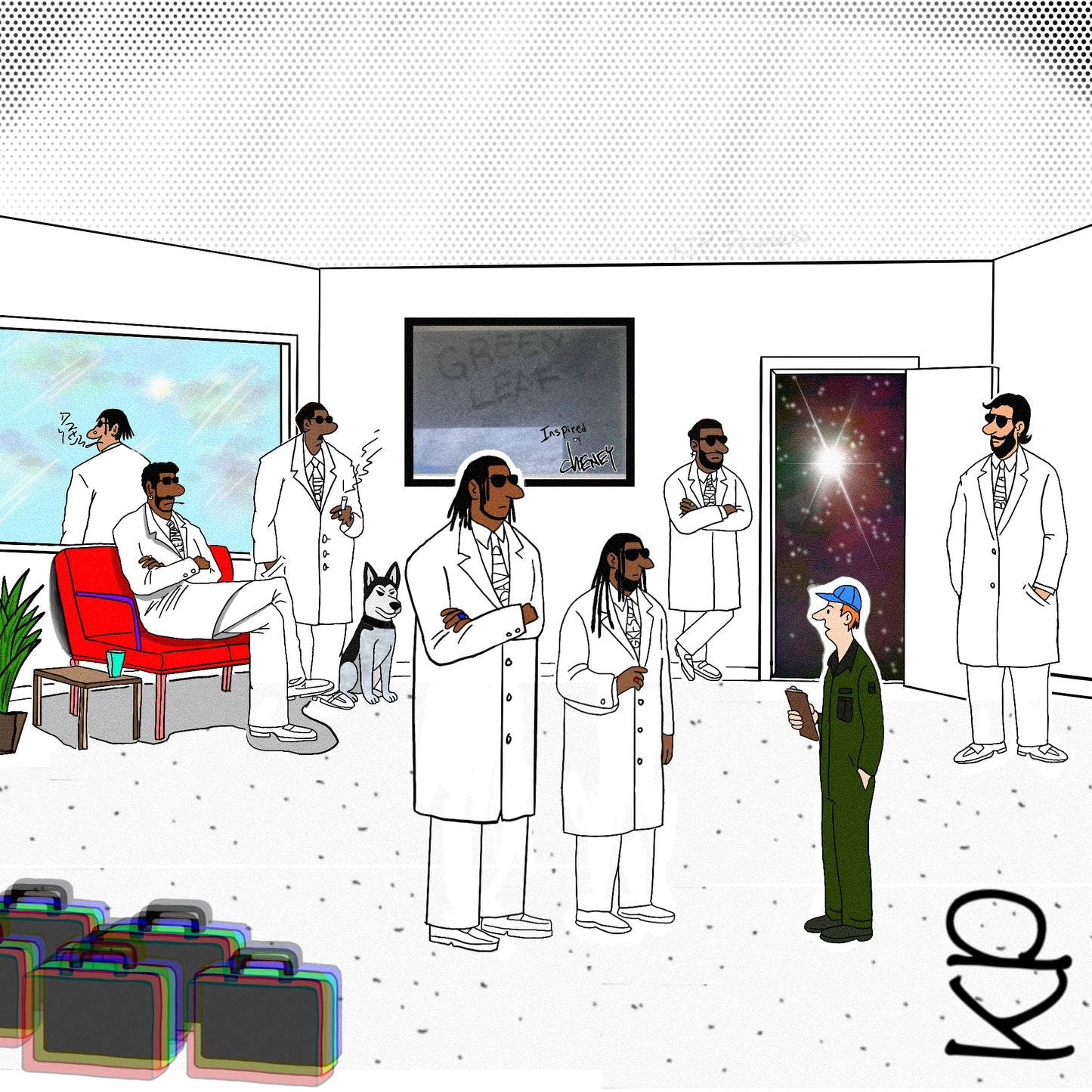 "GREEN LEAF PAGE.25"